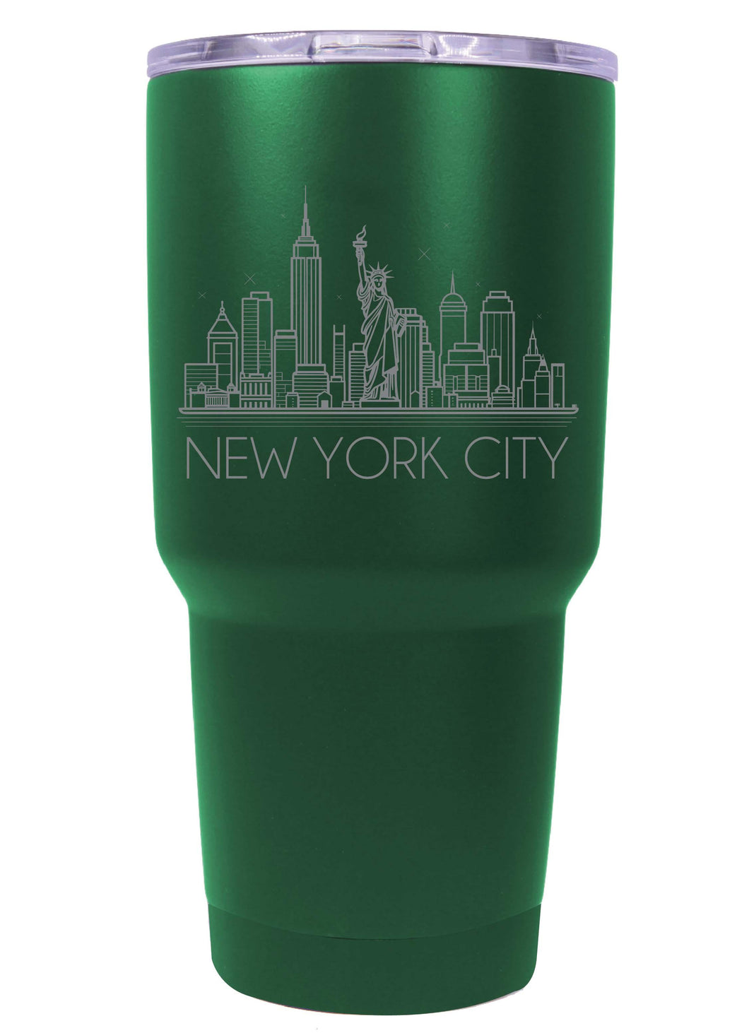 New York City Souvenir 24 oz Engraved Insulated  Tumbler
