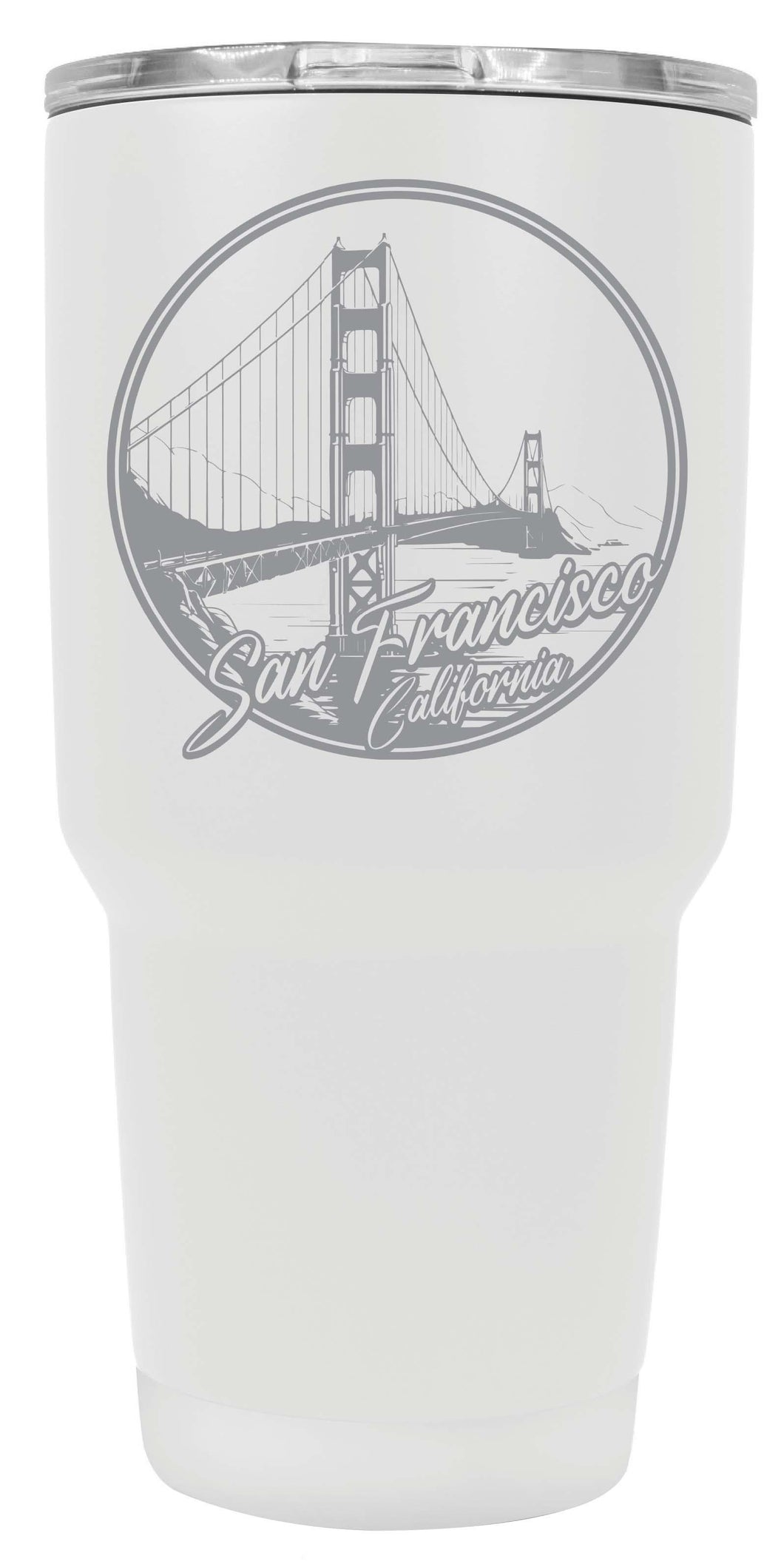 San Francisco California Souvenir 24 oz Engraved Insulated  Tumbler