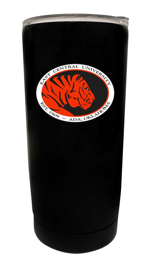 East Central University Tigers NCAA Insulated Tumbler - 16oz Stainless Steel Travel Mug 