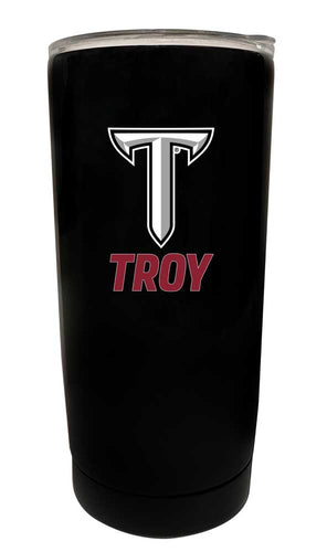 Troy University NCAA Insulated Tumbler - 16oz Stainless Steel Travel Mug 