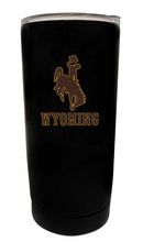 Load image into Gallery viewer, University of Wyoming 16 oz Choose Your Color Insulated Stainless Steel Tumbler Glossy brushed finish
