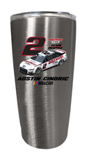 Load image into Gallery viewer, #2 Austin Cindric Officially Licensed 16oz Stainless Steel Tumbler Car Design Stainless Steel
