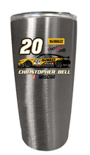 Load image into Gallery viewer, #20 Christopher Bell Officially Licensed 16oz Stainless Steel Tumbler Car Design
