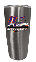 Load image into Gallery viewer, #11 Denny Hamlin Officially Licensed 16oz Stainless Steel Tumbler Car Design
