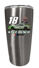Load image into Gallery viewer, Nascar # 18 Kyle Busch 16 oz Stainless Steel Tumbler Car Design Stainless Steel New for 2022
