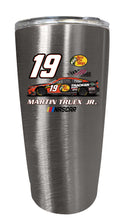 Load image into Gallery viewer, #19 Martin Truex Jr. Officially Licensed 16oz Stainless Steel Tumbler Car Design
