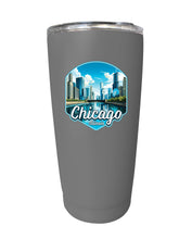Load image into Gallery viewer, Chicago Illinois A Souvenir 16 oz  Insulated Tumbler
