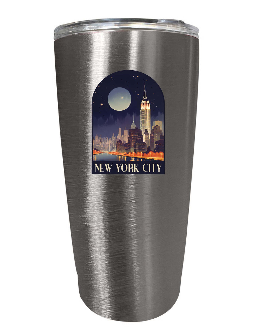 New York City C Souvenir 16 oz  Insulated Tumbler