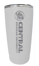 Load image into Gallery viewer, Central Michigan University 16 oz Stainless Steel Etched Tumbler - Choose Your Color
