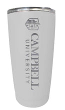 Load image into Gallery viewer, Campbell University Fighting Camels 16 oz Stainless Steel Etched Tumbler - Choose Your Color
