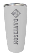 Load image into Gallery viewer, Davidson College NCAA Laser-Engraved Tumbler - 16oz Stainless Steel Insulated Mug Choose Your Color
