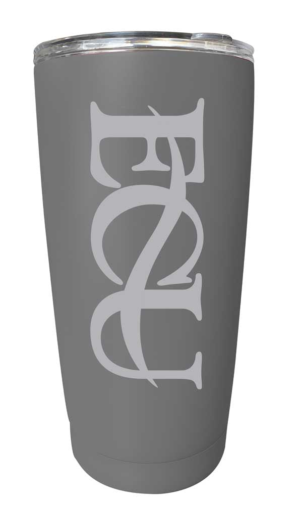 East Central University Tigers NCAA Laser-Engraved Tumbler - 16oz Stainless Steel Insulated Mug