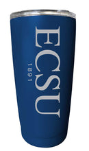 Load image into Gallery viewer, Elizabeth City State University NCAA Laser-Engraved Tumbler - 16oz Stainless Steel Insulated Mug Choose Your Color

