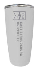 Load image into Gallery viewer, East Stroudsburg University NCAA Laser-Engraved Tumbler - 16oz Stainless Steel Insulated Mug Choose Your Color
