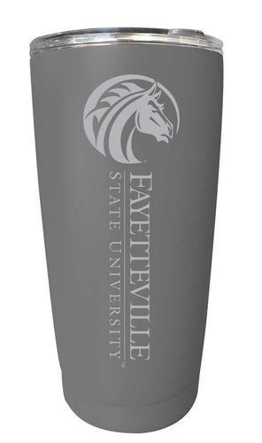 Fayetteville State University NCAA Laser-Engraved Tumbler - 16oz Stainless Steel Insulated Mug