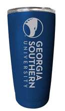 Load image into Gallery viewer, Georgia Southern Eagles NCAA Laser-Engraved Tumbler - 16oz Stainless Steel Insulated Mug Choose Your Color
