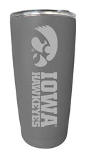 Load image into Gallery viewer, Iowa Hawkeyes NCAA Laser-Engraved Tumbler - 16oz Stainless Steel Insulated Mug
