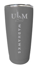Load image into Gallery viewer, University of Louisiana Monroe NCAA Laser-Engraved Tumbler - 16oz Stainless Steel Insulated Mug
