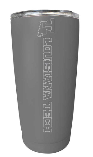 Louisiana Tech Bulldogs NCAA Laser-Engraved Tumbler - 16oz Stainless Steel Insulated Mug