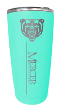 Load image into Gallery viewer, Mercer University NCAA Laser-Engraved Tumbler - 16oz Stainless Steel Insulated Mug Choose Your Color
