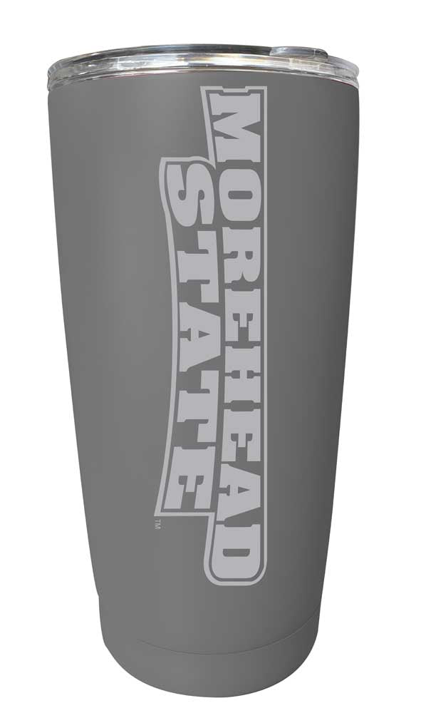 Morehead State University NCAA Laser-Engraved Tumbler - 16oz Stainless Steel Insulated Mug