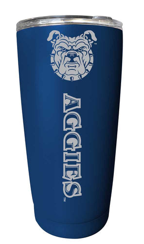 North Carolina A&T State Aggies NCAA Laser-Engraved Tumbler - 16oz Stainless Steel Insulated Mug Choose Your Color