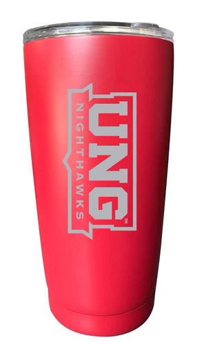 North Georgia Nighhawks NCAA Laser-Engraved Tumbler - 16oz Stainless Steel Insulated Mug Choose Your Color