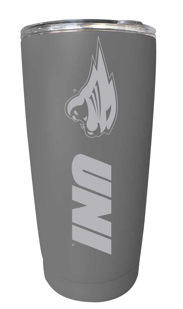 Northern Iowa Panthers NCAA Laser-Engraved Tumbler - 16oz Stainless Steel Insulated Mug