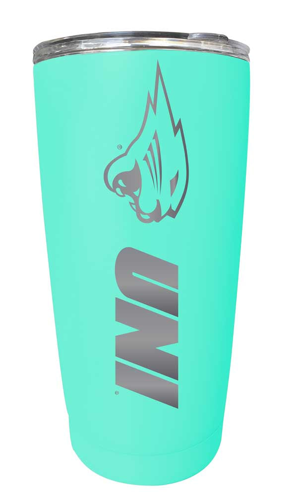 Northern Iowa Panthers Etched 16 oz Stainless Steel Tumbler (Choose Your Color)