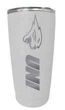 Load image into Gallery viewer, Northern Iowa Panthers Etched 16 oz Stainless Steel Tumbler (Choose Your Color)
