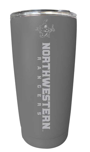 Northwestern Oklahoma State University NCAA Laser-Engraved Tumbler - 16oz Stainless Steel Insulated Mug