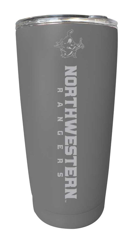 Northwestern Oklahoma State University NCAA Laser-Engraved Tumbler - 16oz Stainless Steel Insulated Mug