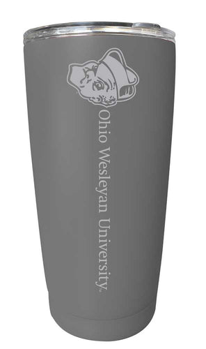 Ohio Wesleyan University NCAA Laser-Engraved Tumbler - 16oz Stainless Steel Insulated Mug