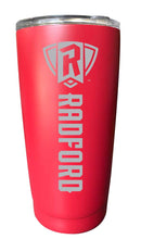 Load image into Gallery viewer, Radford University Highlanders NCAA Laser-Engraved Tumbler - 16oz Stainless Steel Insulated Mug Choose Your Color
