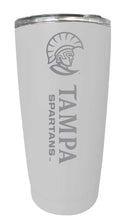 Load image into Gallery viewer, University of Tampa Spartans NCAA Laser-Engraved Tumbler - 16oz Stainless Steel Insulated Mug Choose Your Color
