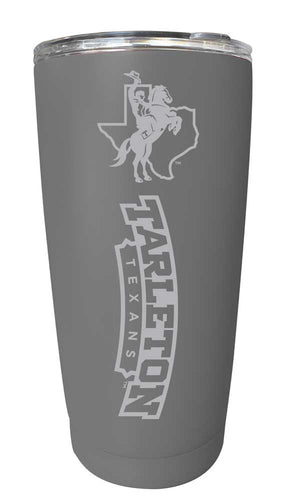 Tarleton State University NCAA Laser-Engraved Tumbler - 16oz Stainless Steel Insulated Mug