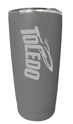 Toledo Rockets NCAA Laser-Engraved Tumbler - 16oz Stainless Steel Insulated Mug