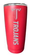 Load image into Gallery viewer, Troy University NCAA Laser-Engraved Tumbler - 16oz Stainless Steel Insulated Mug Choose Your Color

