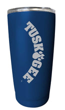 Load image into Gallery viewer, Tuskegee University NCAA Laser-Engraved Tumbler - 16oz Stainless Steel Insulated Mug Choose Your Color
