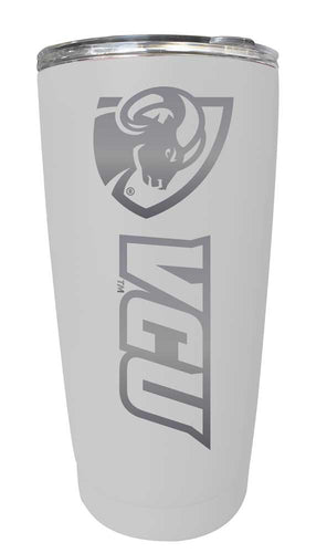 Virginia Commonwealth NCAA Laser-Engraved Tumbler - 16oz Stainless Steel Insulated Mug Choose Your Color