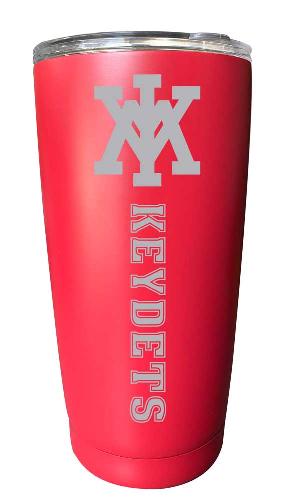 VMI Keydets NCAA Laser-Engraved Tumbler - 16oz Stainless Steel Insulated Mug Choose Your Color