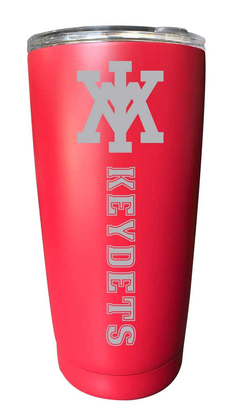 VMI Keydets NCAA Laser-Engraved Tumbler - 16oz Stainless Steel Insulated Mug Choose Your Color