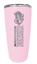 Load image into Gallery viewer, Western Carolina University NCAA Laser-Engraved Tumbler - 16oz Stainless Steel Insulated Mug
