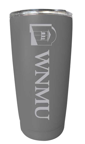 Western New Mexico University NCAA Laser-Engraved Tumbler - 16oz Stainless Steel Insulated Mug