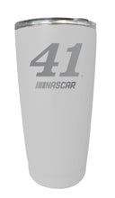 Load image into Gallery viewer, Cole Custer NASCAR #41 Etched 16 oz Stainless Steel Tumbler
