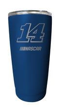 Load image into Gallery viewer, Chase Briscoe NASCAR #14 Etched 16 oz Stainless Steel Tumbler
