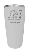 Load image into Gallery viewer, Chase Briscoe NASCAR #14 Etched 16 oz Stainless Steel Tumbler
