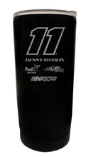 Load image into Gallery viewer, Denny Hamlin NASCAR #11 Etched 16 oz Stainless Steel Tumbler
