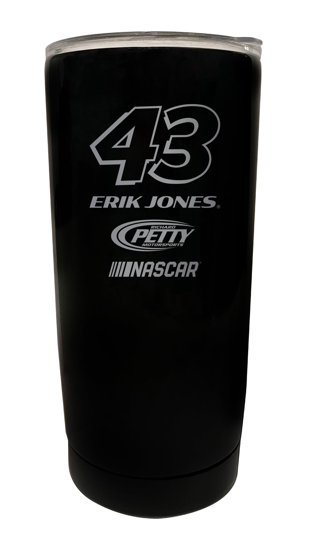 Erik Jones NASCAR #43 Etched 16 oz Stainless Steel Tumbler