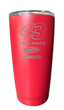 Load image into Gallery viewer, Erik Jones NASCAR #43 Etched 16 oz Stainless Steel Tumbler
